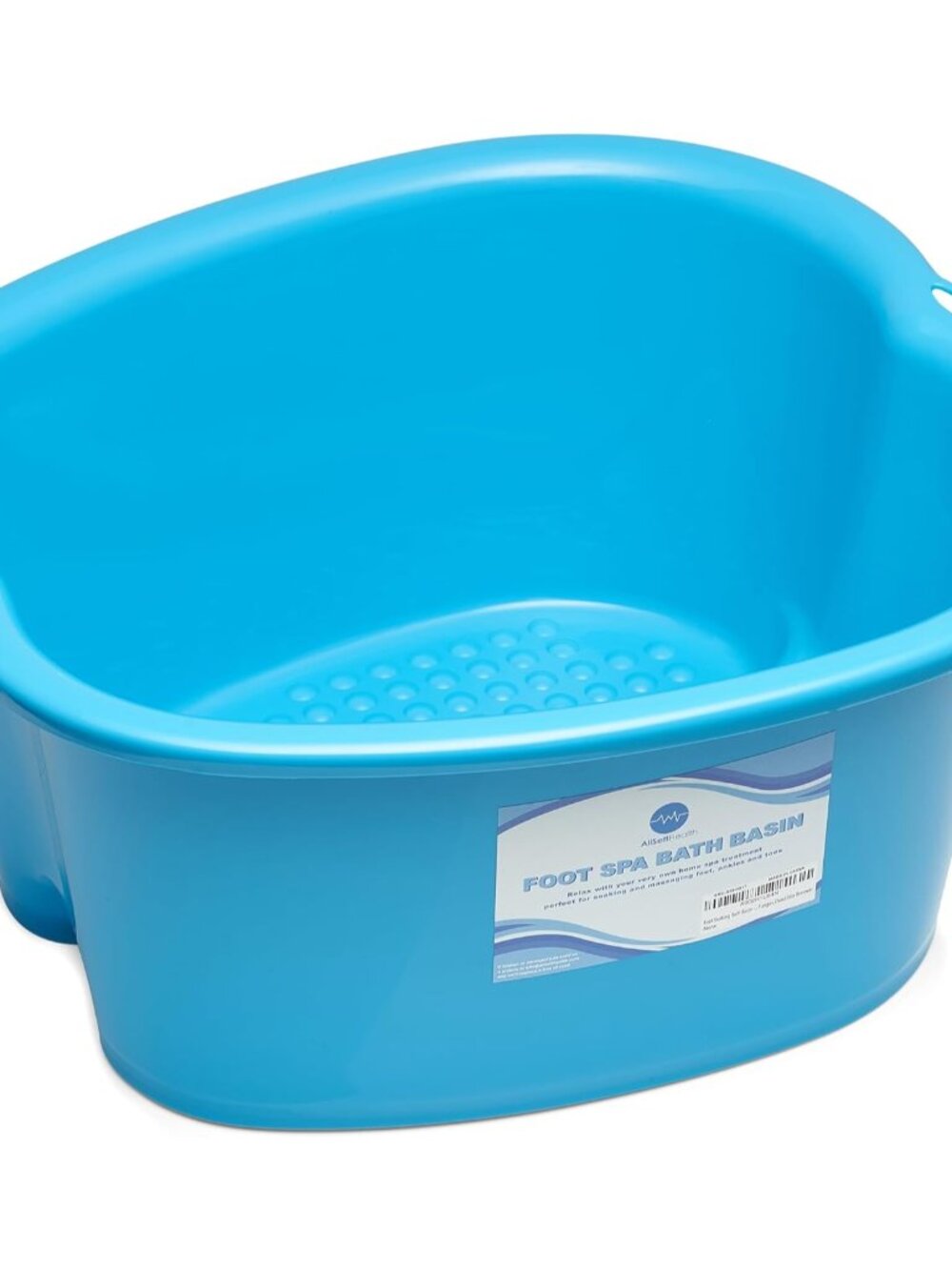 Foot Soaking Bath Basin – Large Size for Soaking Feet | Pedicure and Massager Tu
